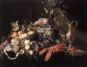 unknow artist, Classical Still Life, Fruits on Table